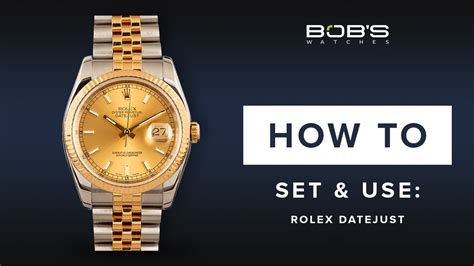 change date rolex datejust